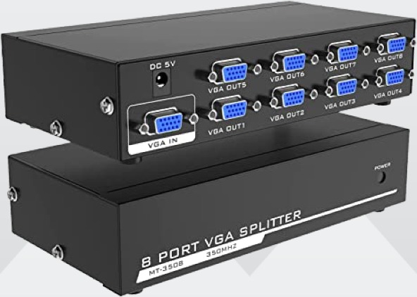 VGA Splitter разветвитель 1x8