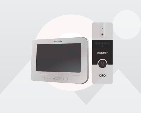 Комплект Домофон + Панель вызова Hikvision DS-KIS202T