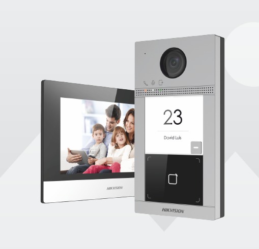  Комплект IP домофона Hikvision DS-KIS604...