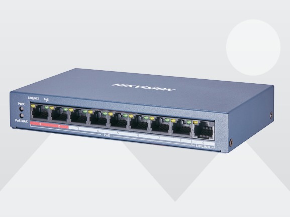  8PORT POE DS-3E0109P-E/M(B)