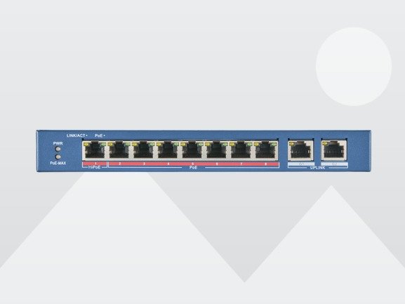  8PORT POE DS-3E0310P-E/M