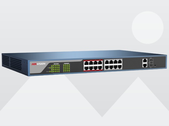 16PORT POE + SFP DS-3E1318P-E